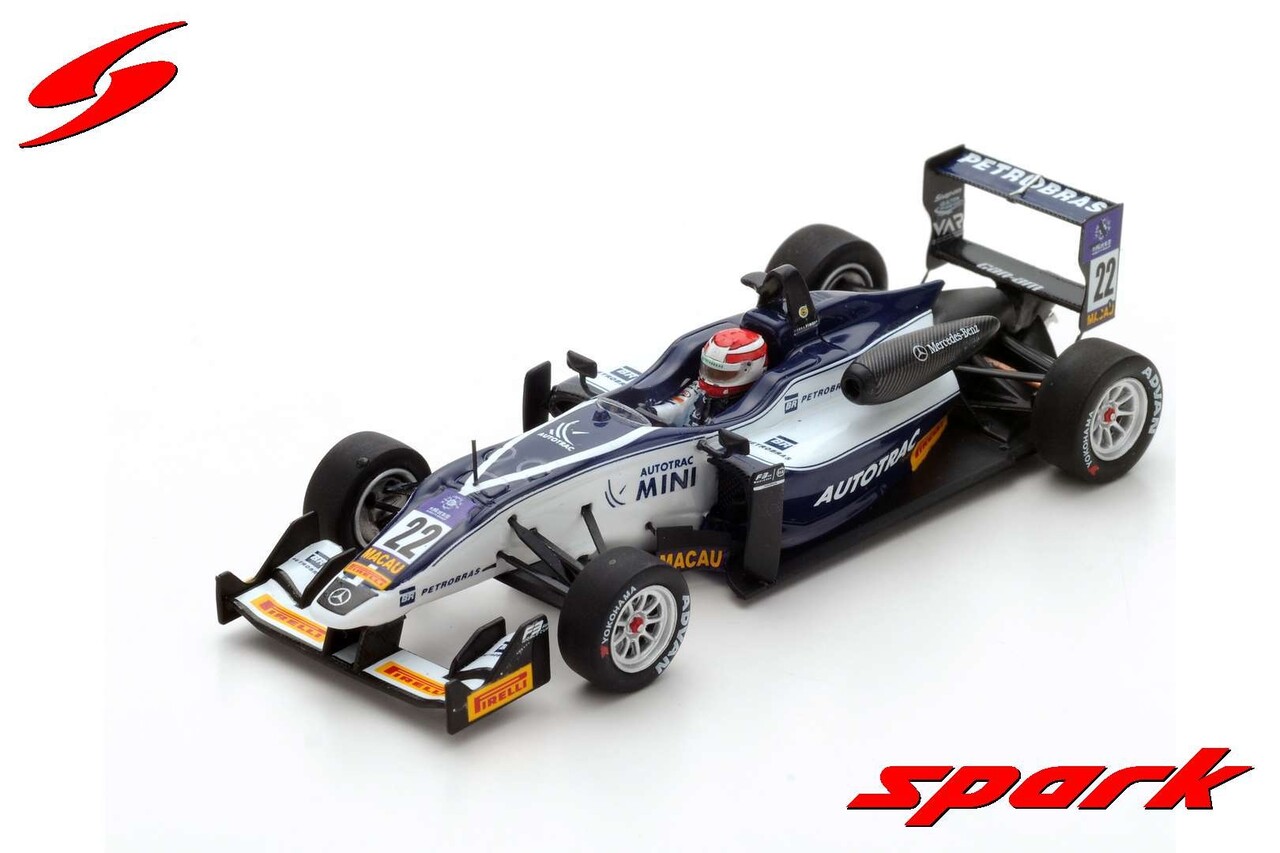 Dallara Dallara Mercedes F3 #22 Van Amersfoot Racing GP Macau 2016 - 1:43 - Spark Dallara Dallara Mercedes F3 #22 Van Amersfoot Racing GP Macau 2016 - 1:43 - Spark
