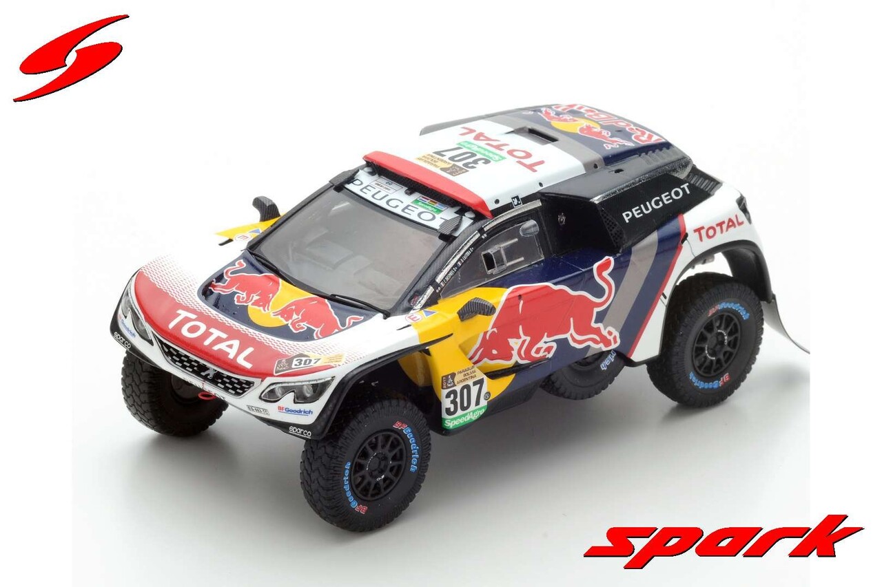 Peugeot Peugeot 3008 DKR #307 3rd Dakar Rally 2017 - 1:43 - Spark Peugeot Peugeot 3008 DKR #307 3rd Dakar Rally 2017 - 1:43 - Spark