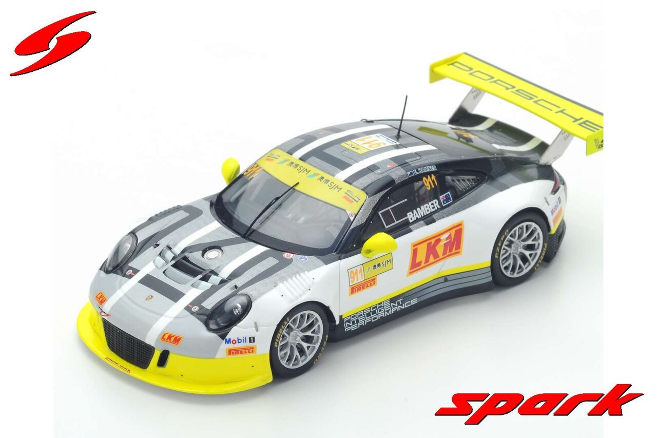 Porsche Porsche 911 GT3 #911 Porsche Team Manthey 4th Macau GT World Cup 2016 - 1:43 - Spark Porsche Porsche 911 GT3 #911 Porsche Team Manthey 4th Macau GT World Cup 2016 - 1:43 - Spark