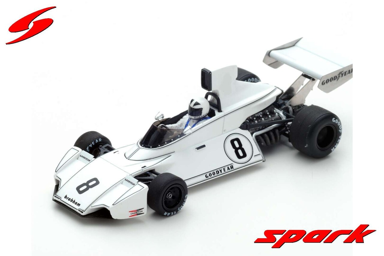 Formule 1 Brabham BT44 #8 15th GP Brazil 1974 - 1:43 - Spark