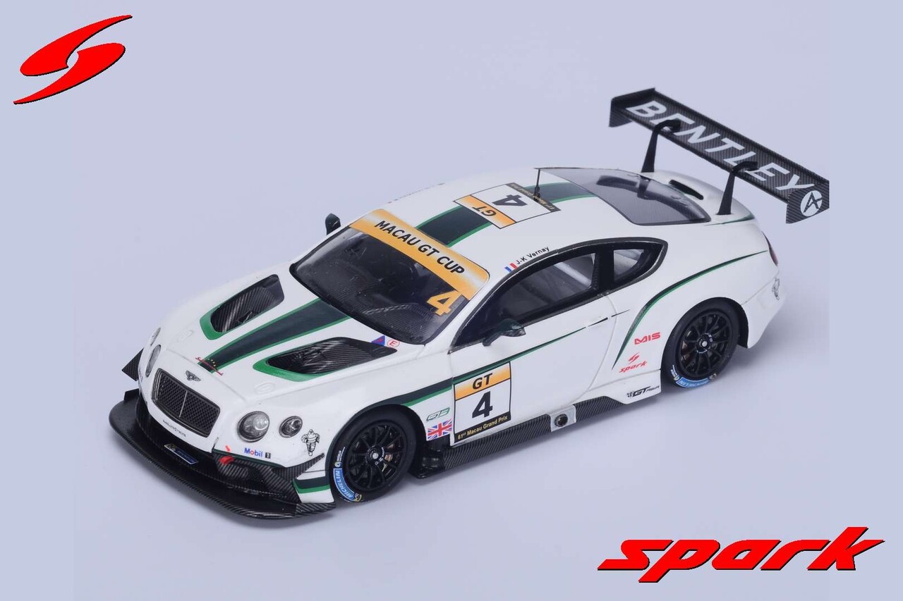 Bentley Bentley Continental GT3 #4 10th GP Macau GT Cup 2014 - 1:43 - Spark Bentley Bentley Continental GT3 #4 10th GP Macau GT Cup 2014 - 1:43 - Spark