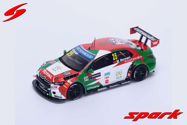 Citroen Citroen C-Elysee WTCC #25 4th WTCC Race of Marocco 2015 - 1:43 - Spark