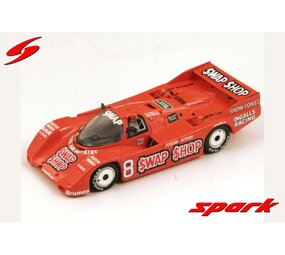Porsche Porsche 962 #8 Winner 12H Sebring 1985 - 1:43  - Spark Porsche Porsche 962 #8 Winner 12H Sebring 1985 - 1:43  - Spark