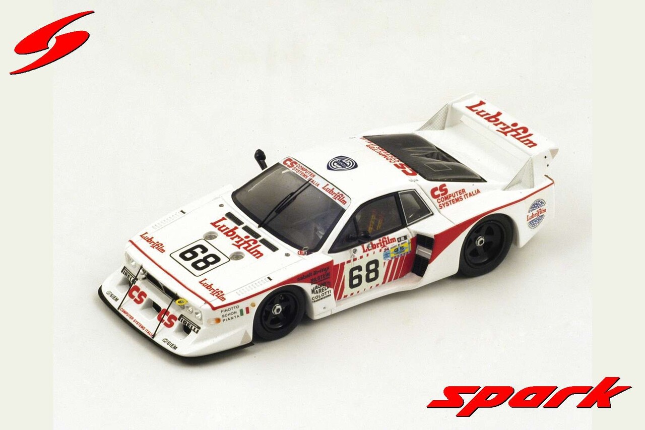 Lancia Lancia Beta Monte Carlo Turbo #68 14th 24H Le Mans 1981 - 1:43 - Spark
