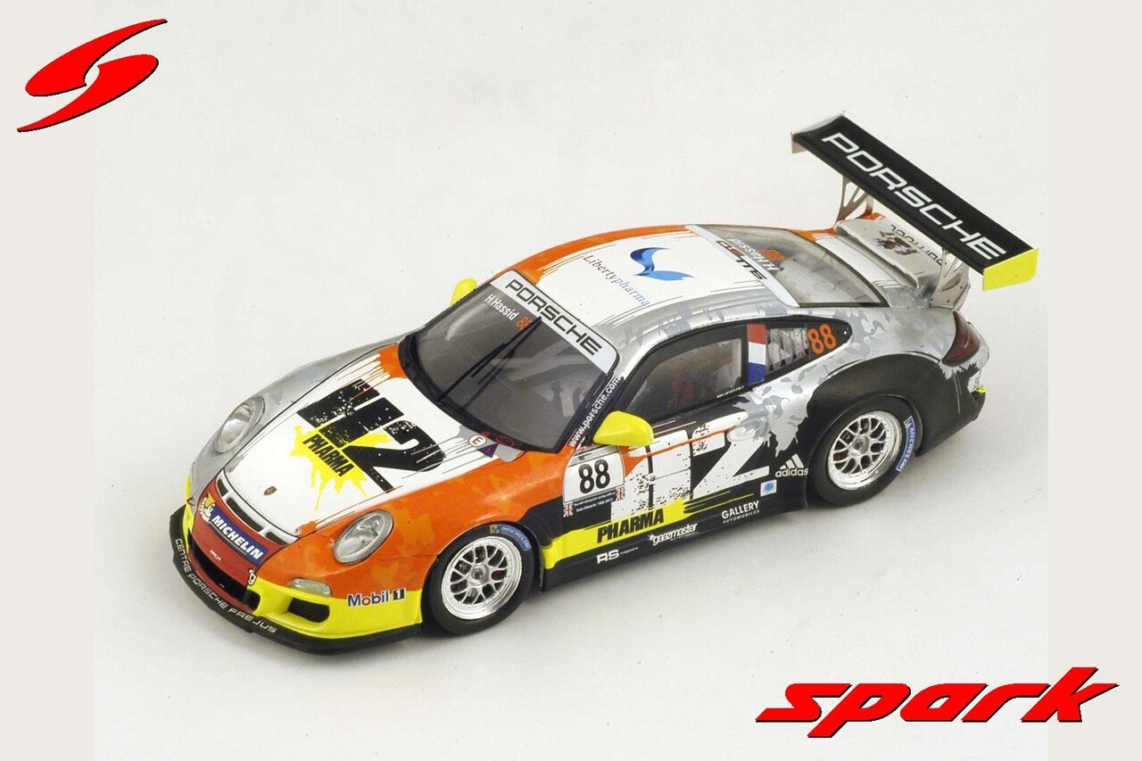 Porsche Porsche 911/997 GT3 #88 Team H2 Pharma Carrera Cup Paul Ricard 2013 - 1:43  - Spark Porsche Porsche 911/997 GT3 #88 Team H2 Pharma Carrera Cup Paul Ricard 2013 - 1:43  - Spark