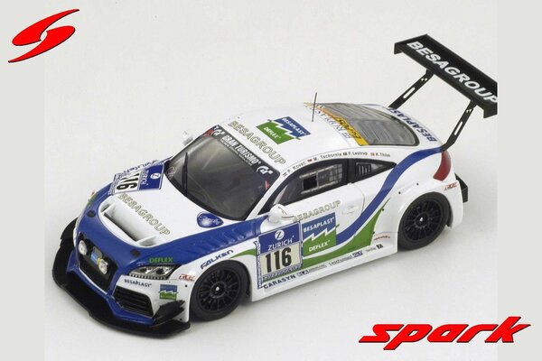 Audi Audi TT-RS #116 Team Besaplast Racing 1 N 24H Nürburgring 2012 - 1:43 - Spark