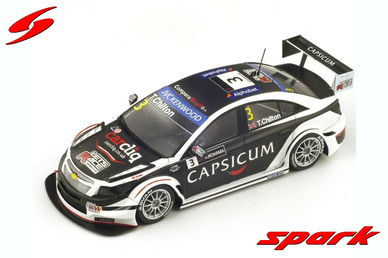 Chevrolet Chevrolet RML Cruze #3 TC1 Hungaroring (Hungary) WTCC 2014 - 1:43 - Spark Chevrolet Chevrolet RML Cruze #3 TC1 Hungaroring (Hungary) WTCC 2014 - 1:43 - Spark