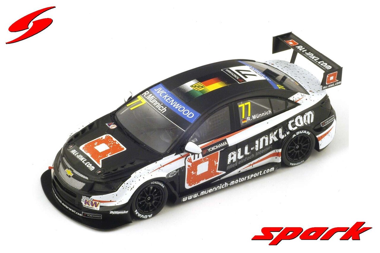 Chevrolet Chevrolet RML Cruze #77 ALL-INKL.COM Munnich Motorsport TC1 Hungaroring WTCC 2014 - 1:43 - Spark Chevrolet Chevrolet RML Cruze #77 ALL-INKL.COM Munnich Motorsport TC1 Hungaroring WTCC 2014 - 1:43 - Spark
