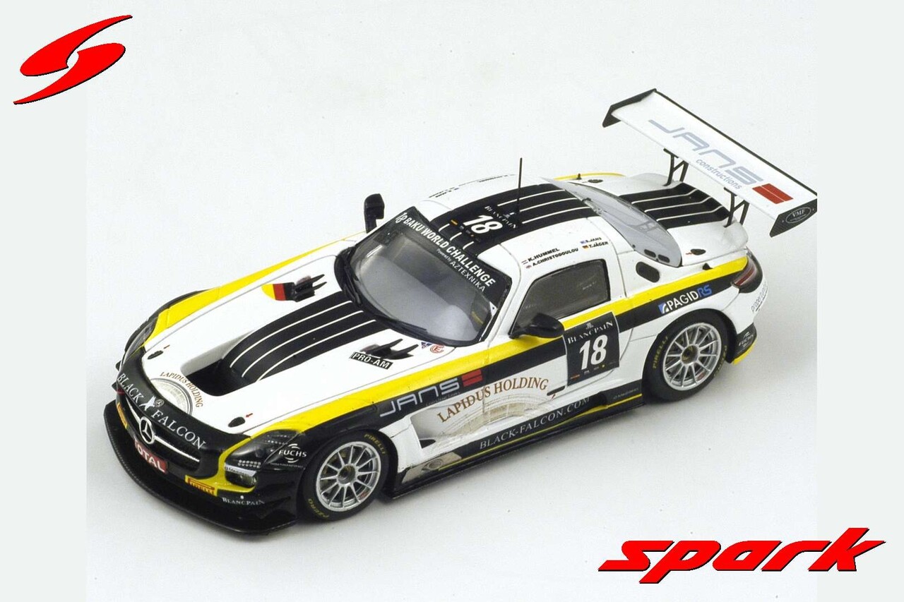 Mercedes-Benz Mercedes-Benz SLS AMG GT3 #18 24H Spa 2013 - 1:43 - Spark