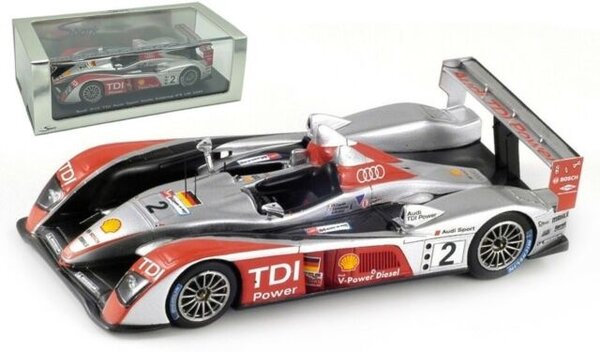 Audi Audi R10 #2 Team Audi Sport North America 24H Le Mans 2007 - 1:43 - Spark Audi Audi R10 #2 Team Audi Sport North America 24H Le Mans 2007 - 1:43 - Spark