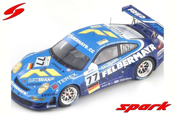 Porsche Porsche 911/997 GT2 RSR #77 Team Felbermayr Proton 24H Le Mans 2008 - 1:43 - Spark