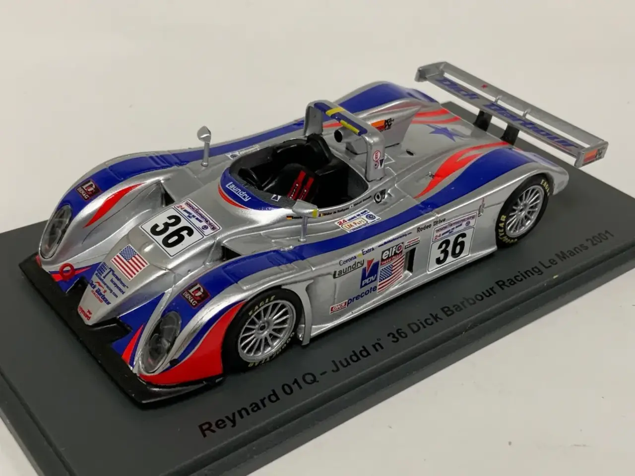 Reynard Reynard 01 Q Judd #36 Dick Barbour Racing 24H Le Mans 2001 - 1:43 - Spark