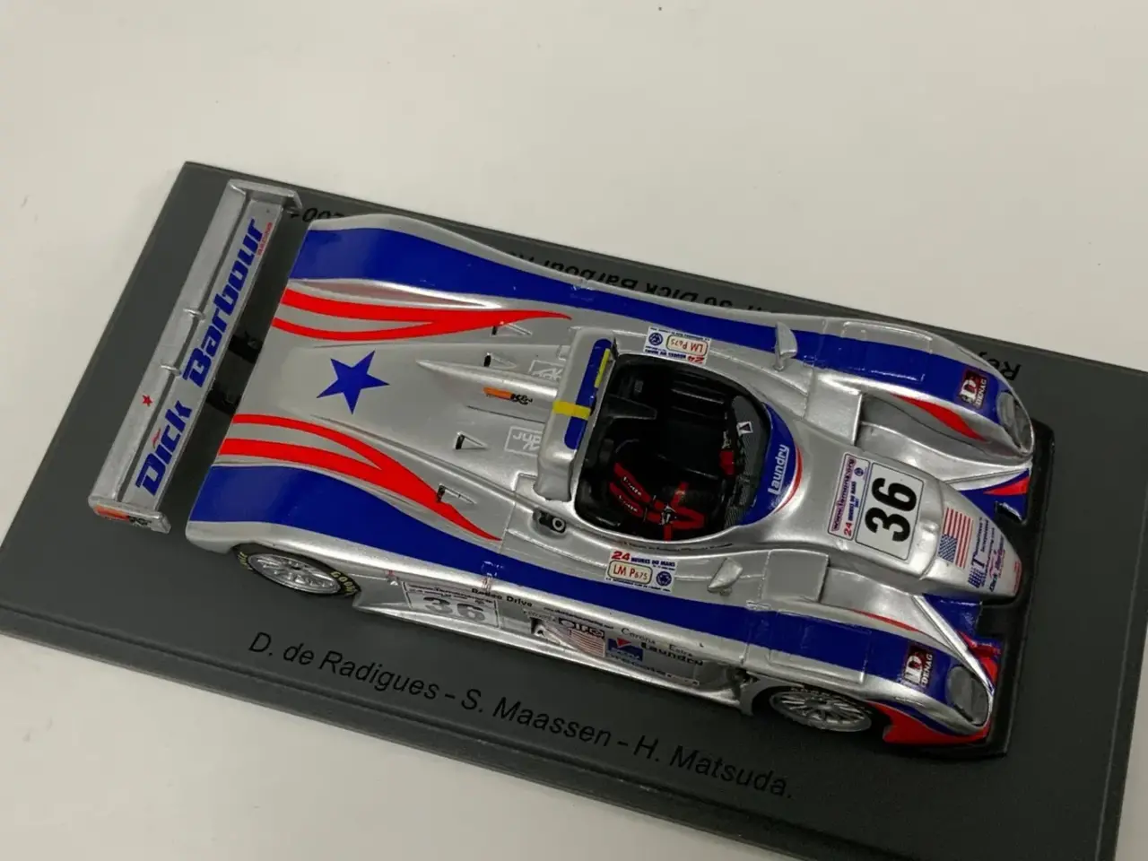 Reynard Reynard 01 Q Judd #36 Dick Barbour Racing 24H Le Mans 2001 - 1:43 - Spark