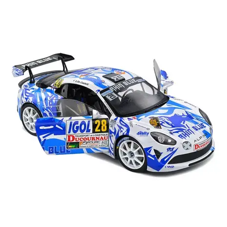 Alpine Alpine A110 RGT #28 Rally du Var (France) 2021 - 1:18 - Solido Alpine Alpine A110 RGT #28 Rally du Var (France) 2021 - 1:18 - Solido