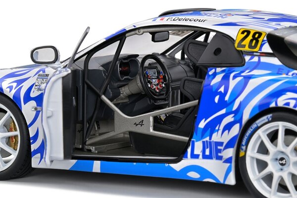 Alpine Alpine A110 RGT #28 Rally du Var (France) 2021 - 1:18 - Solido Alpine Alpine A110 RGT #28 Rally du Var (France) 2021 - 1:18 - Solido