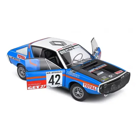 Renault Renault 17 #42 4th Rally Abidjan Nice 1976 - 1:18 - Solido Renault Renault 17 #42 4th Rally Abidjan Nice 1976 - 1:18 - Solido