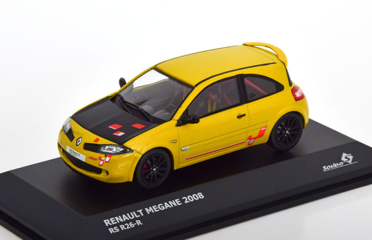 Renault Renault Megane MKII RS R26-R 2008 - 1:43 - Solido Renault Renault Megane MKII RS R26-R 2008 - 1:43 - Solido