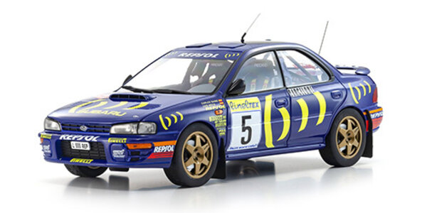 Subaru Subaru Impreza #5 Monte-Carlo 1995 - 1:18 - Kyosho Subaru Subaru Impreza #5 Monte-Carlo 1995 - 1:18 - Kyosho