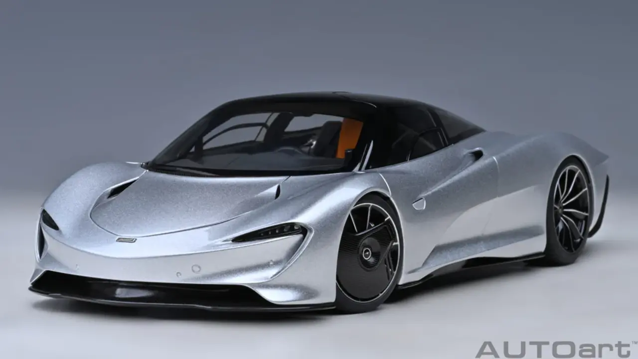 McLaren McLaren Speedtail 2020 (Suitcases Included) - 1:18 - AUTOart