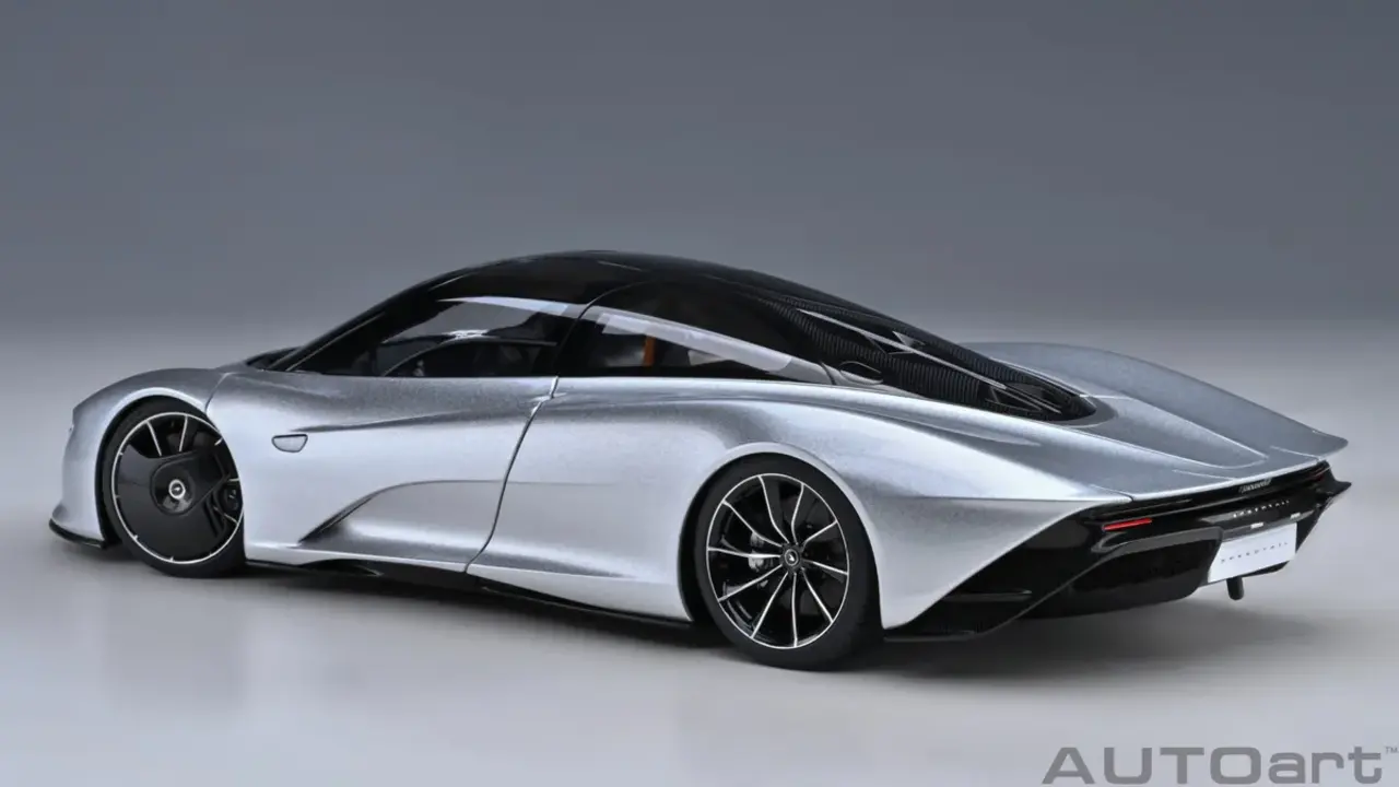 McLaren McLaren Speedtail 2020 (Suitcases Included) - 1:18 - AUTOart
