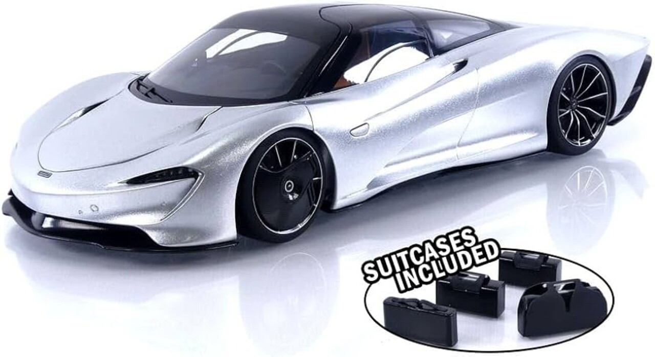 McLaren McLaren Speedtail 2020 (Suitcases Included) - 1:18 - AUTOart