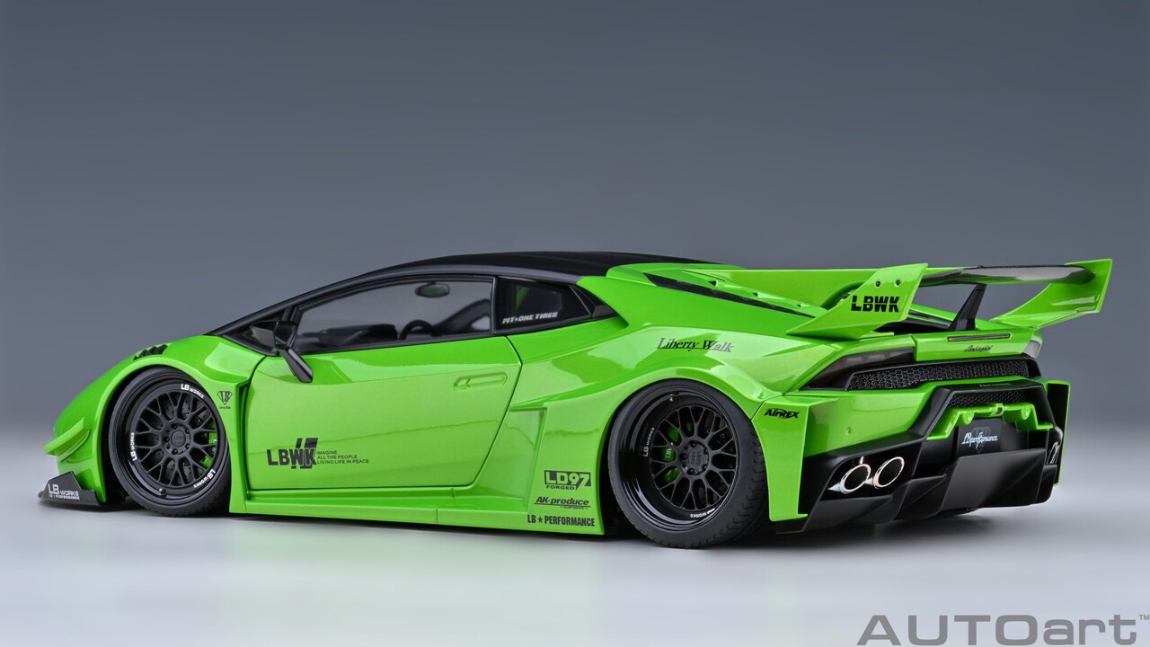 Lamborghini Lamborghini Huracán GT Liberty Walk LB Silhouette Works - 1:18 - AUTOart Lamborghini Lamborghini Huracán GT Liberty Walk LB Silhouette Works - 1:18 - AUTOart