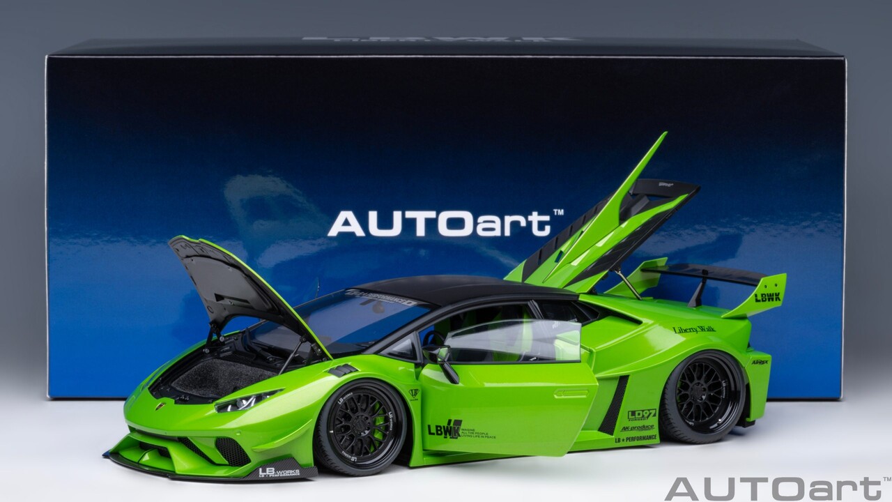 Lamborghini Lamborghini Huracán GT Liberty Walk LB Silhouette Works - 1:18 - AUTOart Lamborghini Lamborghini Huracán GT Liberty Walk LB Silhouette Works - 1:18 - AUTOart