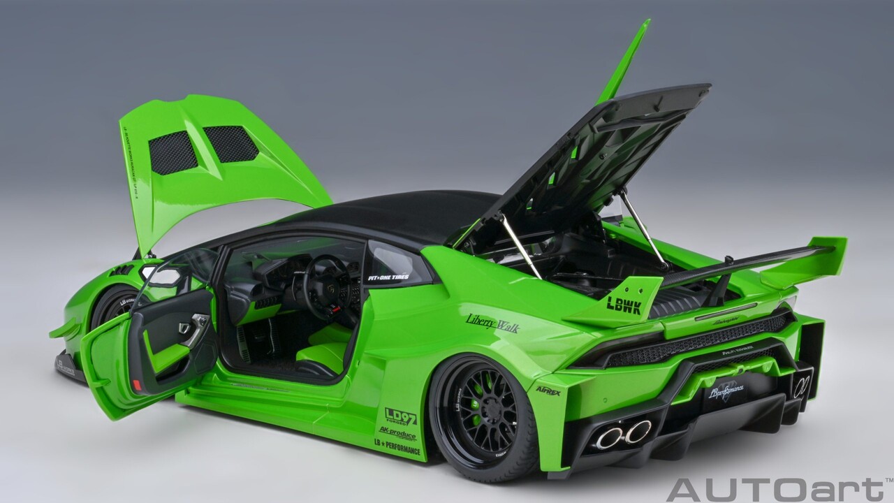 Lamborghini Lamborghini Huracán GT Liberty Walk LB Silhouette Works - 1:18 - AUTOart Lamborghini Lamborghini Huracán GT Liberty Walk LB Silhouette Works - 1:18 - AUTOart