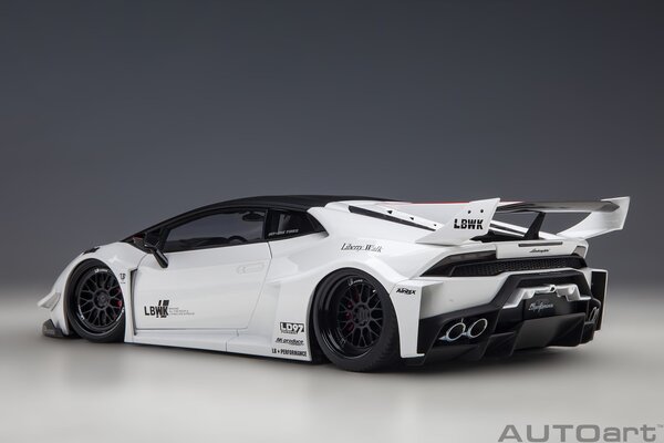 Lamborghini Lamborghini Huracán GT Liberty Walk LB Silhouette Works - 1:18 - AUTOart Lamborghini Lamborghini Huracán GT Liberty Walk LB Silhouette Works - 1:18 - AUTOart