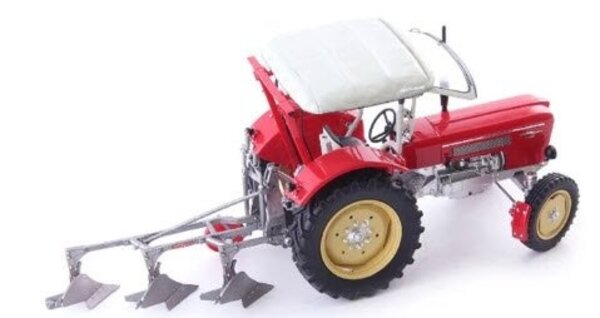 Schlüter Schlüter S450 Tractor + Plow Germany 1962 - 1:32 - AutoCult
