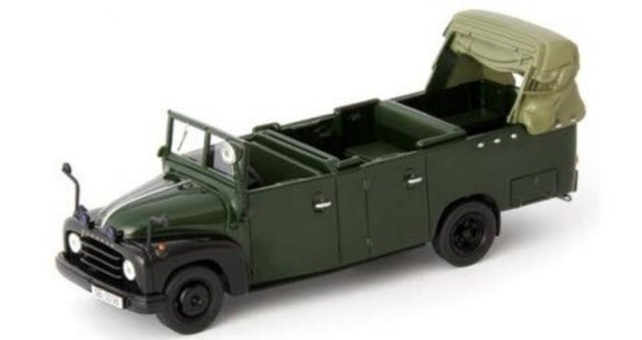 Hanomag Hanomag L28 Gruppenkraftwagen Polizei Germany 1955 - 1:43 - Autocult Hanomag Hanomag L28 Gruppenkraftwagen Polizei Germany 1955 - 1:43 - Autocult