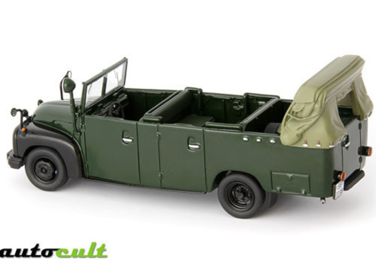 Hanomag Hanomag L28 Gruppenkraftwagen Polizei Germany 1955 - 1:43 - Autocult Hanomag Hanomag L28 Gruppenkraftwagen Polizei Germany 1955 - 1:43 - Autocult