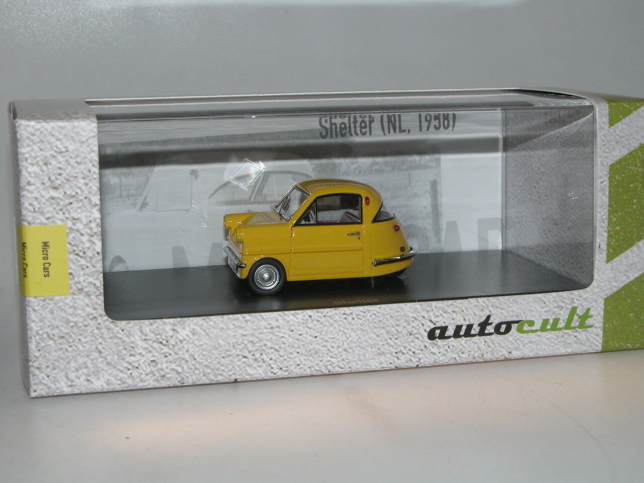 Shelter Shelter Minicar 228cc Netherlands 1958 - 1:43 - Autocult Shelter Shelter Minicar 228cc Netherlands 1958 - 1:43 - Autocult