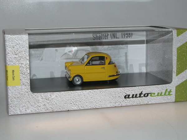 Shelter Shelter Minicar 228cc Netherlands 1958 - 1:43 - Autocult Shelter Shelter Minicar 228cc Netherlands 1958 - 1:43 - Autocult