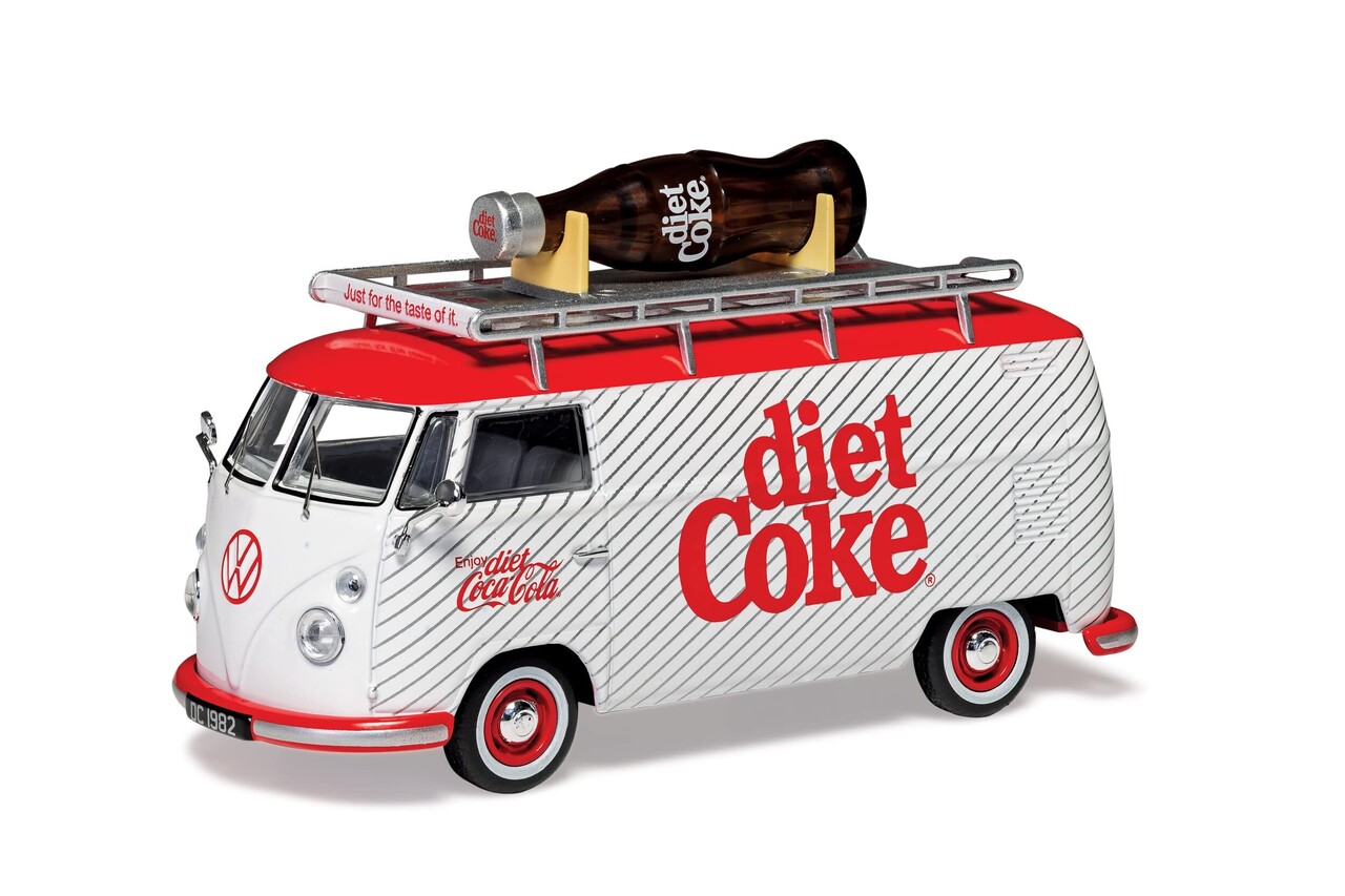 Volkswagen Volkswagen T1 Van 'Diet Coke' Coca Cola 1965 - 1:43 - Corgi