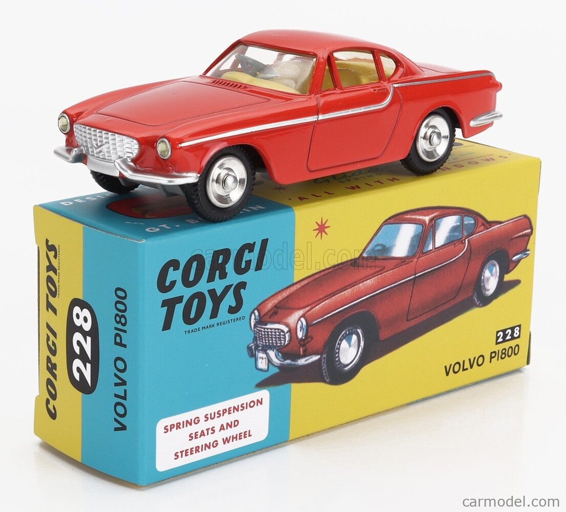 Volvo Volvo P1800 Coupe 1965 - 1:45 - Corgi Volvo Volvo P1800 Coupe 1965 - 1:45 - Corgi