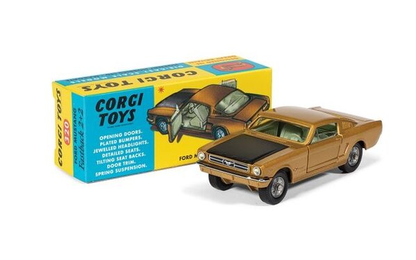 Ford Ford Mustang Coupe 2+2 Fastback 1965 - 1:45 - Corgi Ford Ford Mustang Coupe 2+2 Fastback 1965 - 1:45 - Corgi