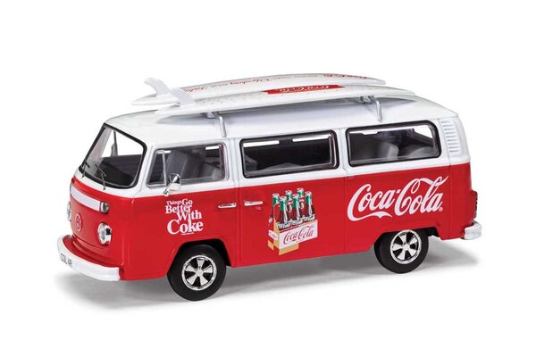 Volkswagen Volkswagen T1 Minibus Coca Cola + Surfboards1961 - 1:43 - Corgi