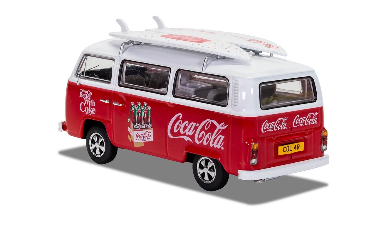 Volkswagen Volkswagen T1 Minibus Coca Cola + Surfboards1961 - 1:43 - Corgi