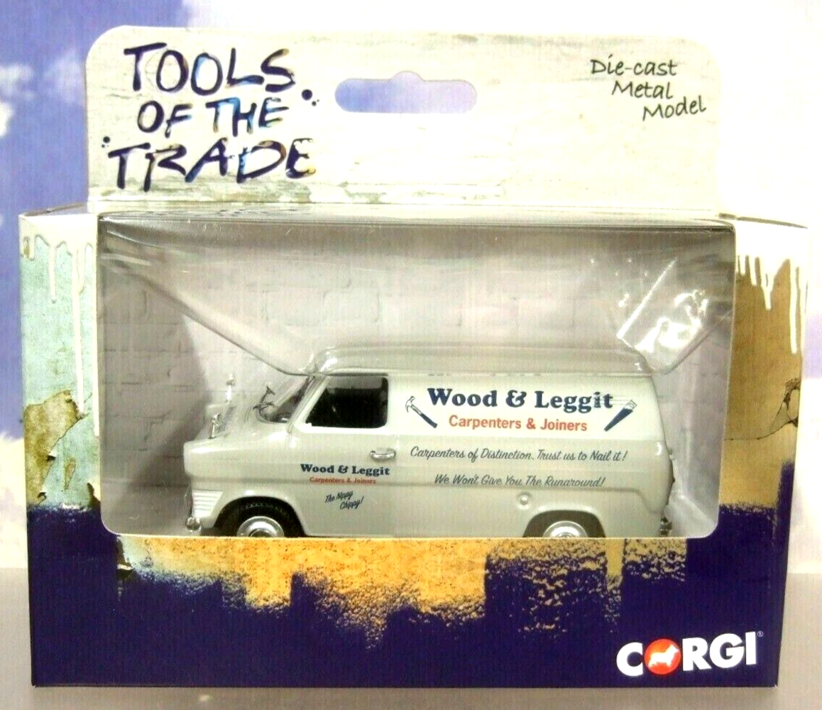 Ford Ford Transit MKI Van Wood & Leggit 1970 - 1:43 - Corgi Ford Ford Transit MKI Van Wood & Leggit 1970 - 1:43 - Corgi