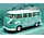 Volkswagen T1 Minibus Just Married + Roof Rack 1961 - 1:43 - Corgi