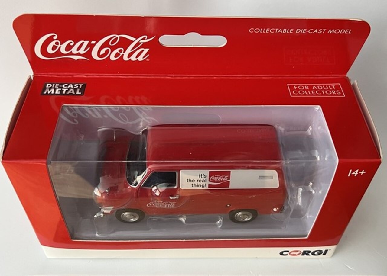 Ford Ford Transit MKI Van Coca Cola 1970 - 1:43 - Corgi Ford Ford Transit MKI Van Coca Cola 1970 - 1:43 - Corgi