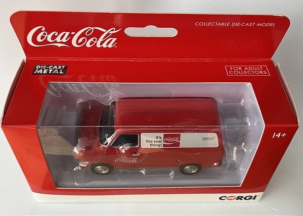 Ford Ford Transit MKI Van Coca Cola 1970 - 1:43 - Corgi Ford Ford Transit MKI Van Coca Cola 1970 - 1:43 - Corgi