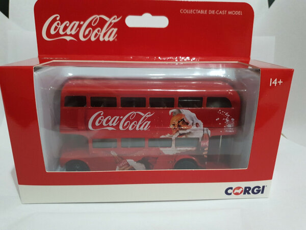 London Bus London Bus Routemaster RML 2757 Coca Cola 1956 - 1:64 - Corgi