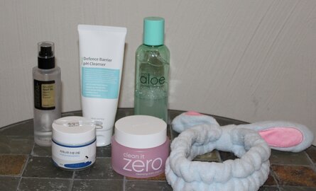 My beginner's nighttime skincare routine: Korean skincare
