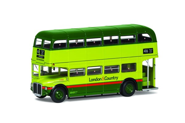 Bus AEC RM Autobus London & Country Route 406 Epsom 1960 - 1:76 - Corgi Bus AEC RM Autobus London & Country Route 406 Epsom 1960 - 1:76 - Corgi