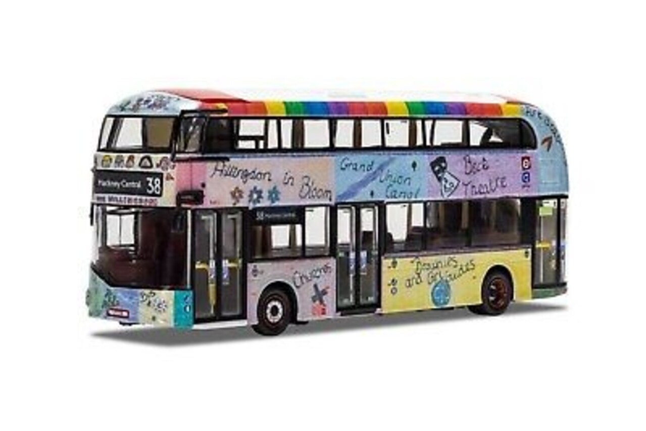 Bus Wrightbus New Routemaster Autobus Arriva London LTZ 1230 2020 - 1:76 - Corgi Bus Wrightbus New Routemaster Autobus Arriva London LTZ 1230 2020 - 1:76 - Corgi