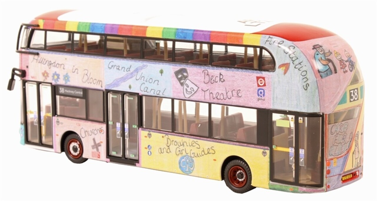 Bus Wrightbus New Routemaster Autobus Arriva London LTZ 1230 2020 - 1:76 - Corgi Bus Wrightbus New Routemaster Autobus Arriva London LTZ 1230 2020 - 1:76 - Corgi