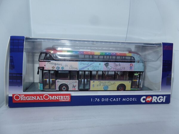 Bus Wrightbus New Routemaster Autobus Arriva London LTZ 1230 2020 - 1:76 - Corgi Bus Wrightbus New Routemaster Autobus Arriva London LTZ 1230 2020 - 1:76 - Corgi