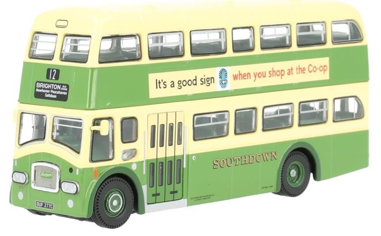 Bus Leyland PD3 Autobus 'Queen Mary'  12 Southdown 1970 - 1:76 - Corgi Bus Leyland PD3 Autobus 'Queen Mary'  12 Southdown 1970 - 1:76 - Corgi